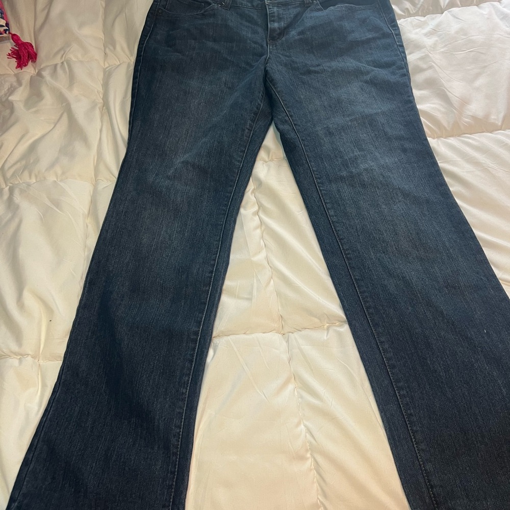 Sonoma Dark Blue Straight Leg Women's Jeans